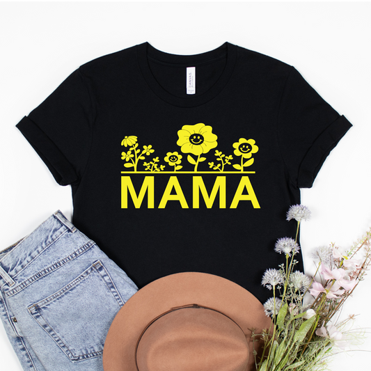 Mama Smilie flowers Yellow