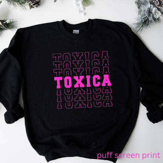 Toxica PUFF SCREEN PRINT